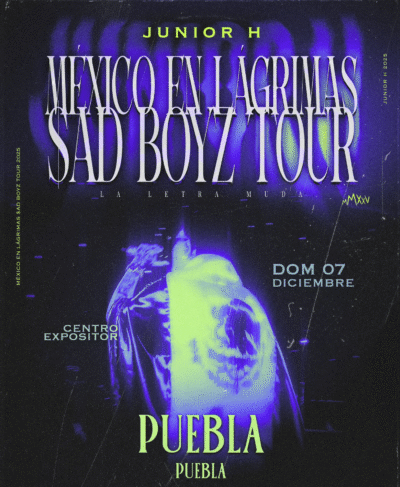 Junior H - México En Lagrimas 2025 - 07 Diciembre - Puebla