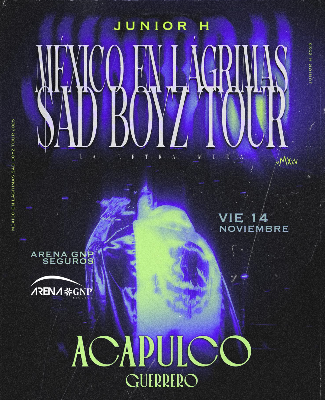 Junior H - México En Lagrimas 2025 - 14 Noviembre - Acapulco